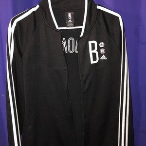 Unisex Brooklyn nets x adidas zip up